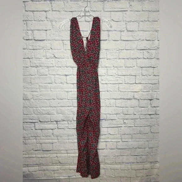 Asos Floral Halter Strappy Jumpsuit - Picture 2 of 9